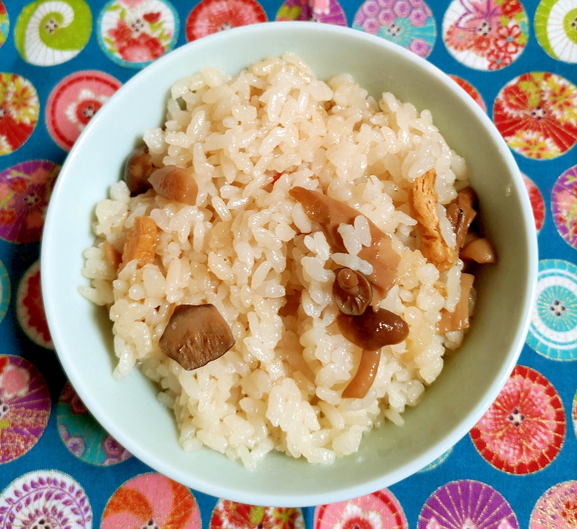 ２合分鶏釜飯の素→美味な４合鶏飯にボリュームUP♪