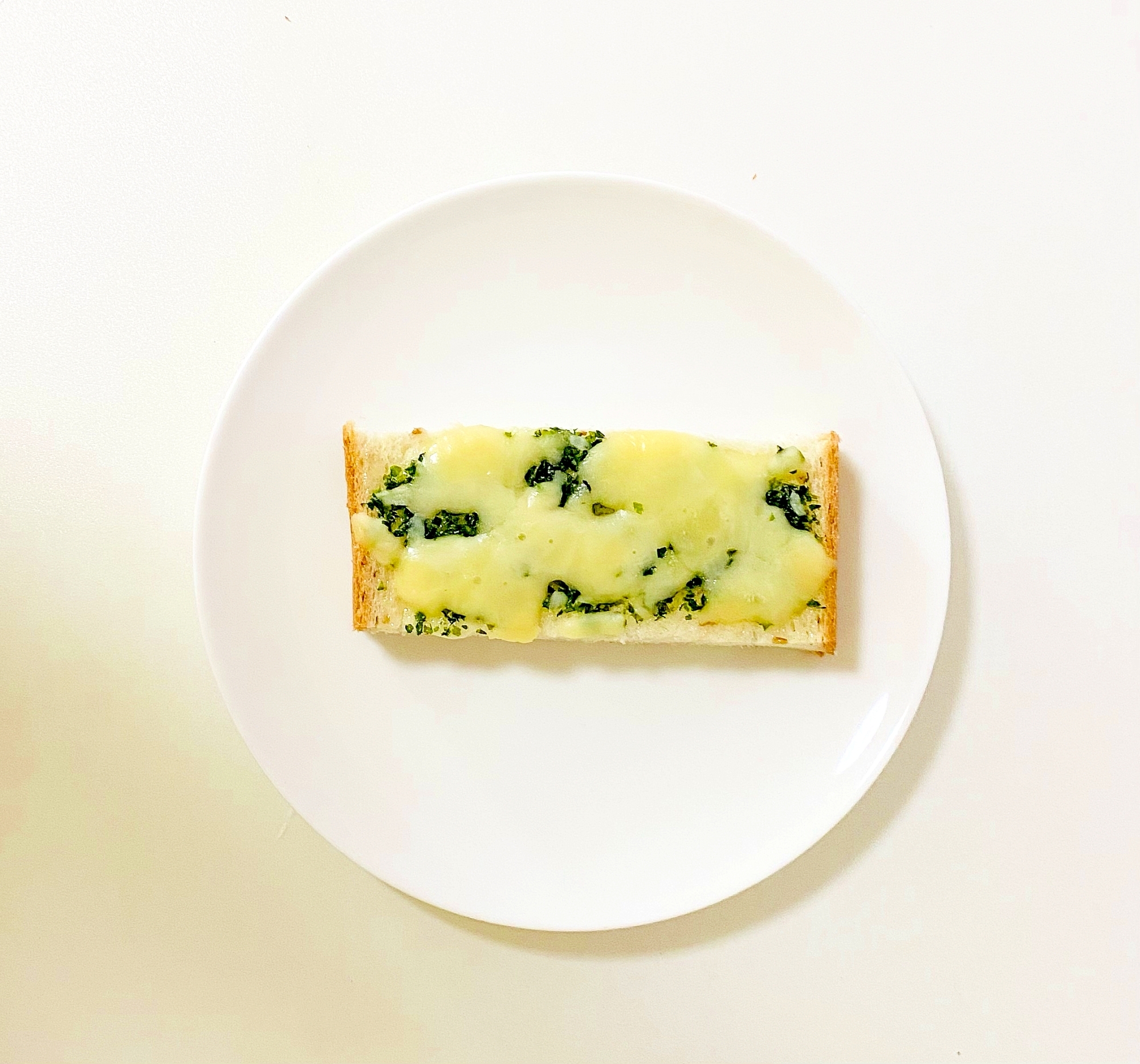青のりわさびのチーズトースト