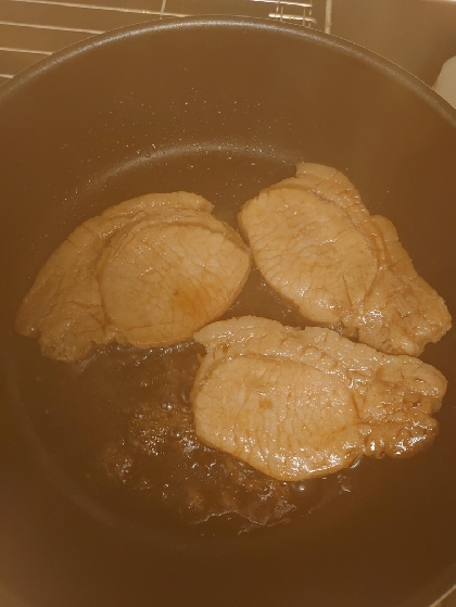 超簡単✨豚ロースの甘辛焼き