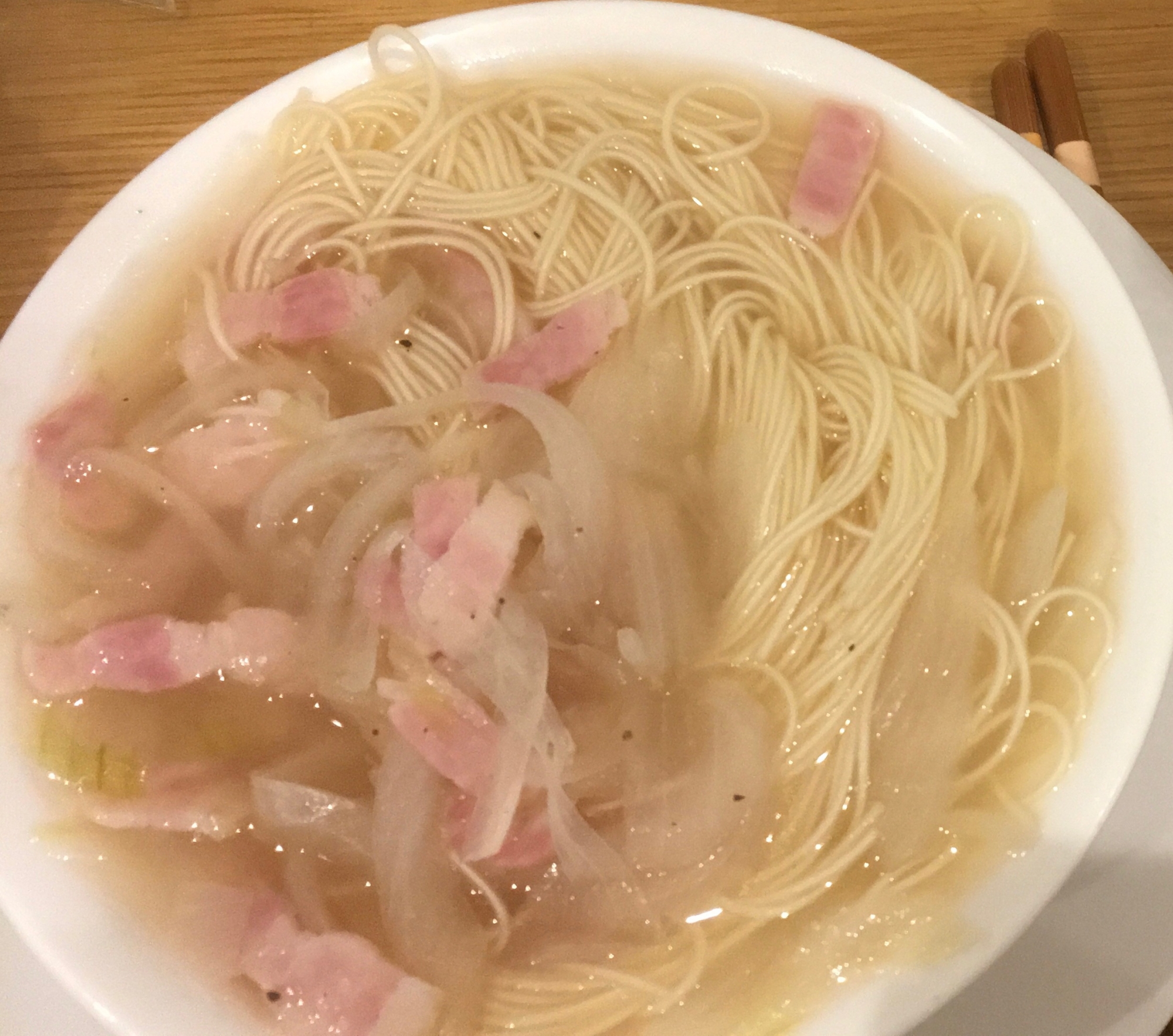 簡単！しょうゆ鶏ガラそうめん！