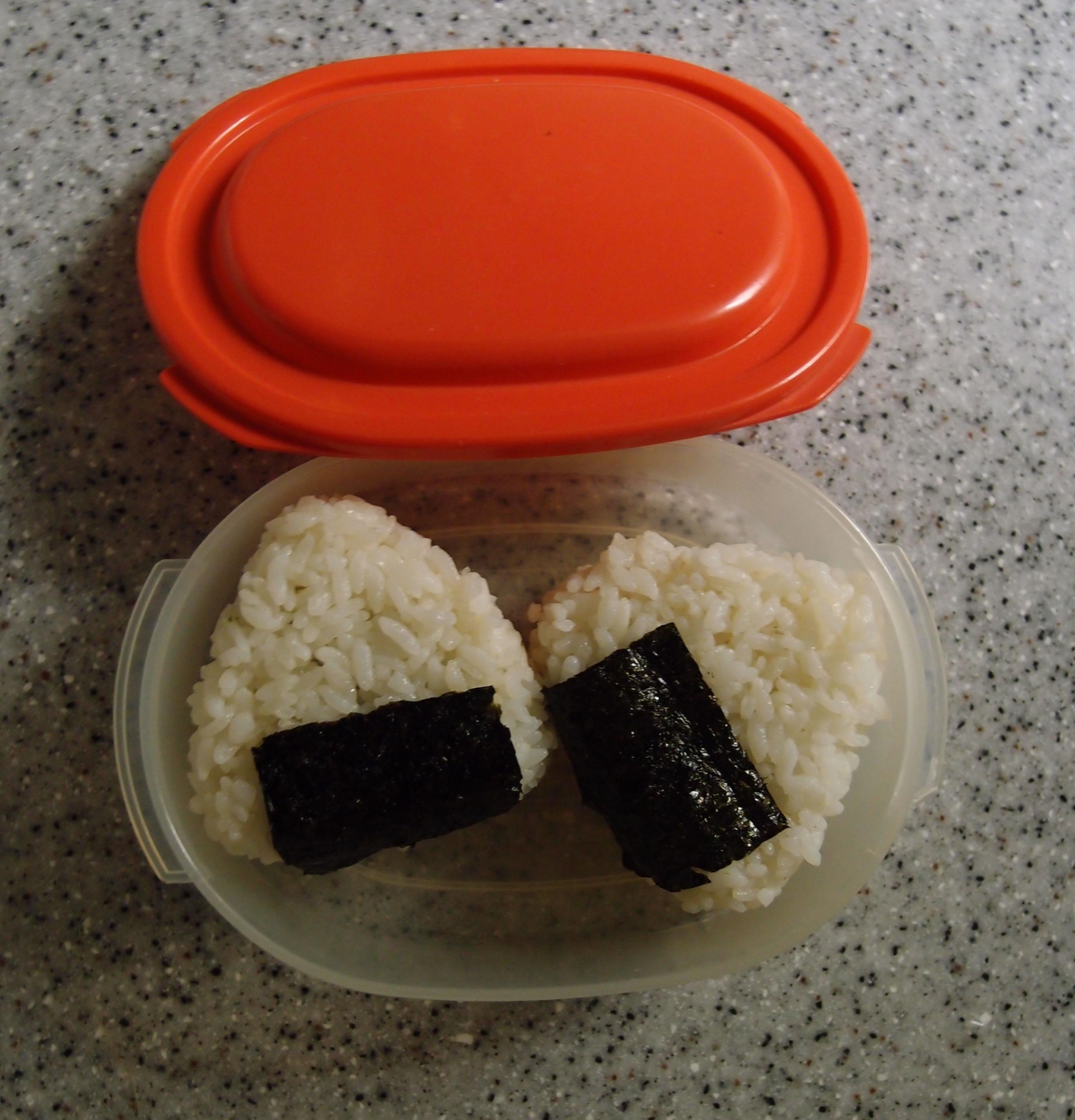 ズッキーニのバター炒めのおにぎり弁当