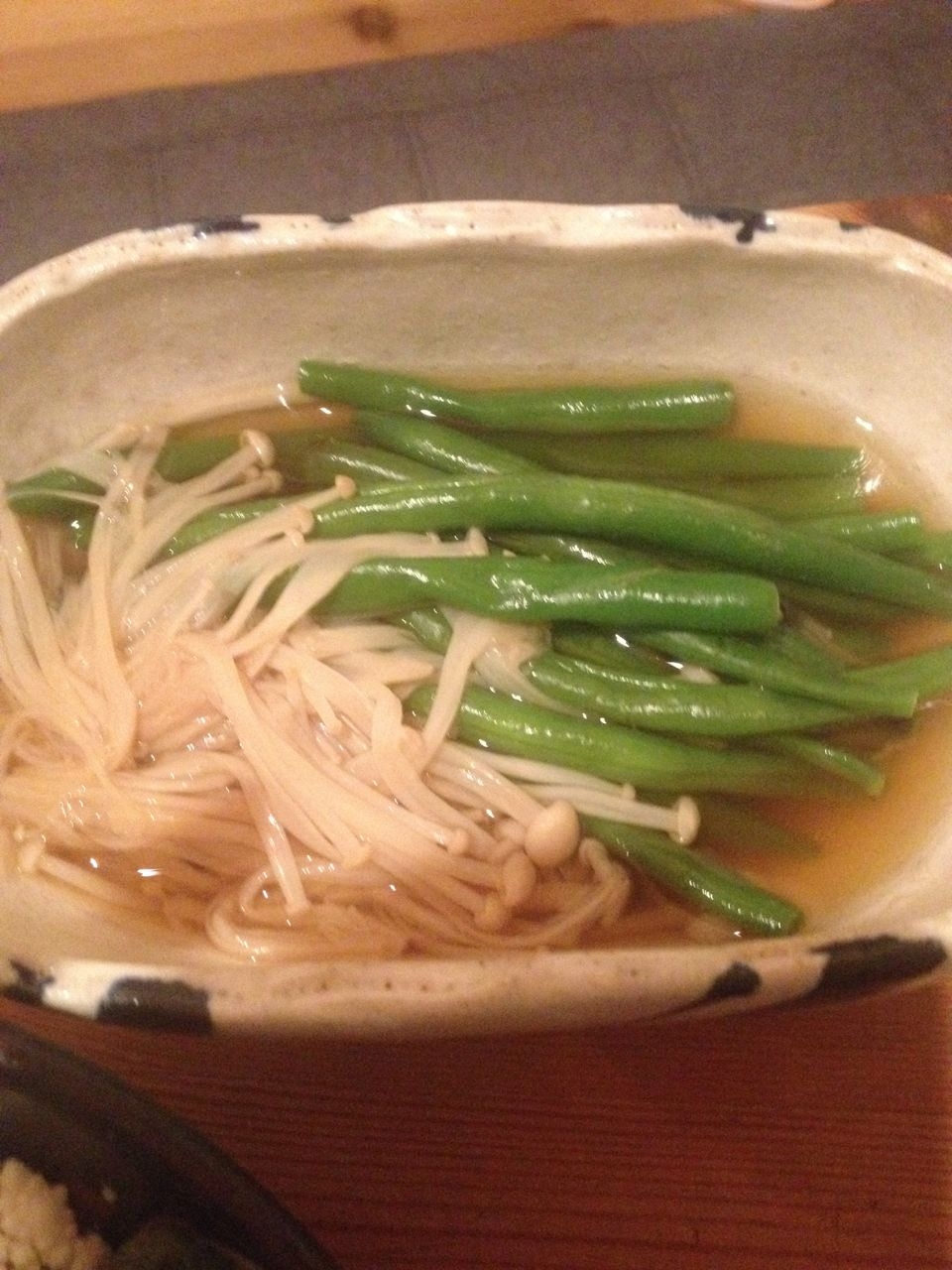 インゲン豆とえのきの含め煮