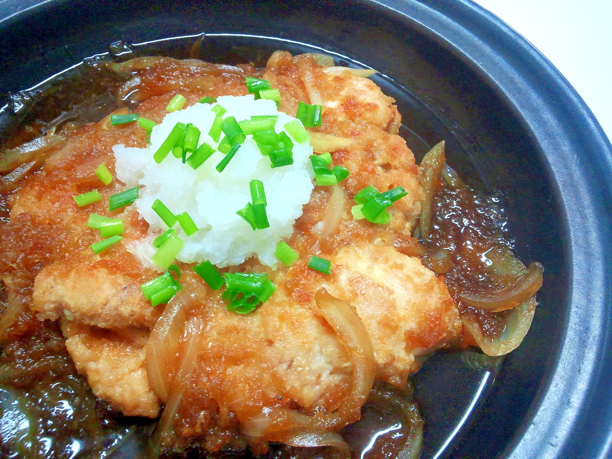 定食屋さん風♪♪チキンカツのみぞれ煮