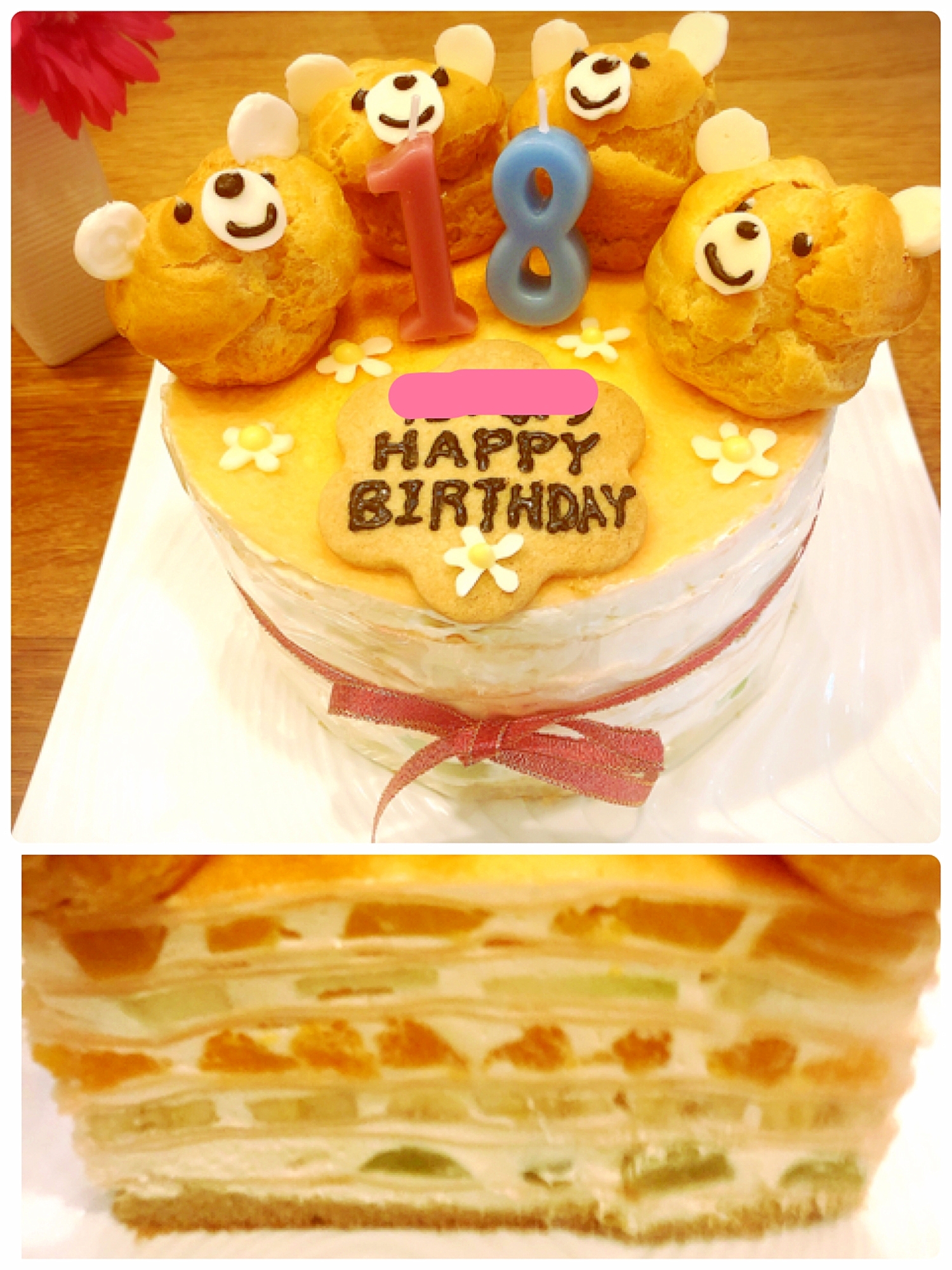 フルーツたっぷり チーズミルクレープケーキ レシピ 作り方 By マッカロン 楽天レシピ フルーツたっぷり チーズミルクレープケーキ レシピ 作り方 By マッカロン 楽天レシピ