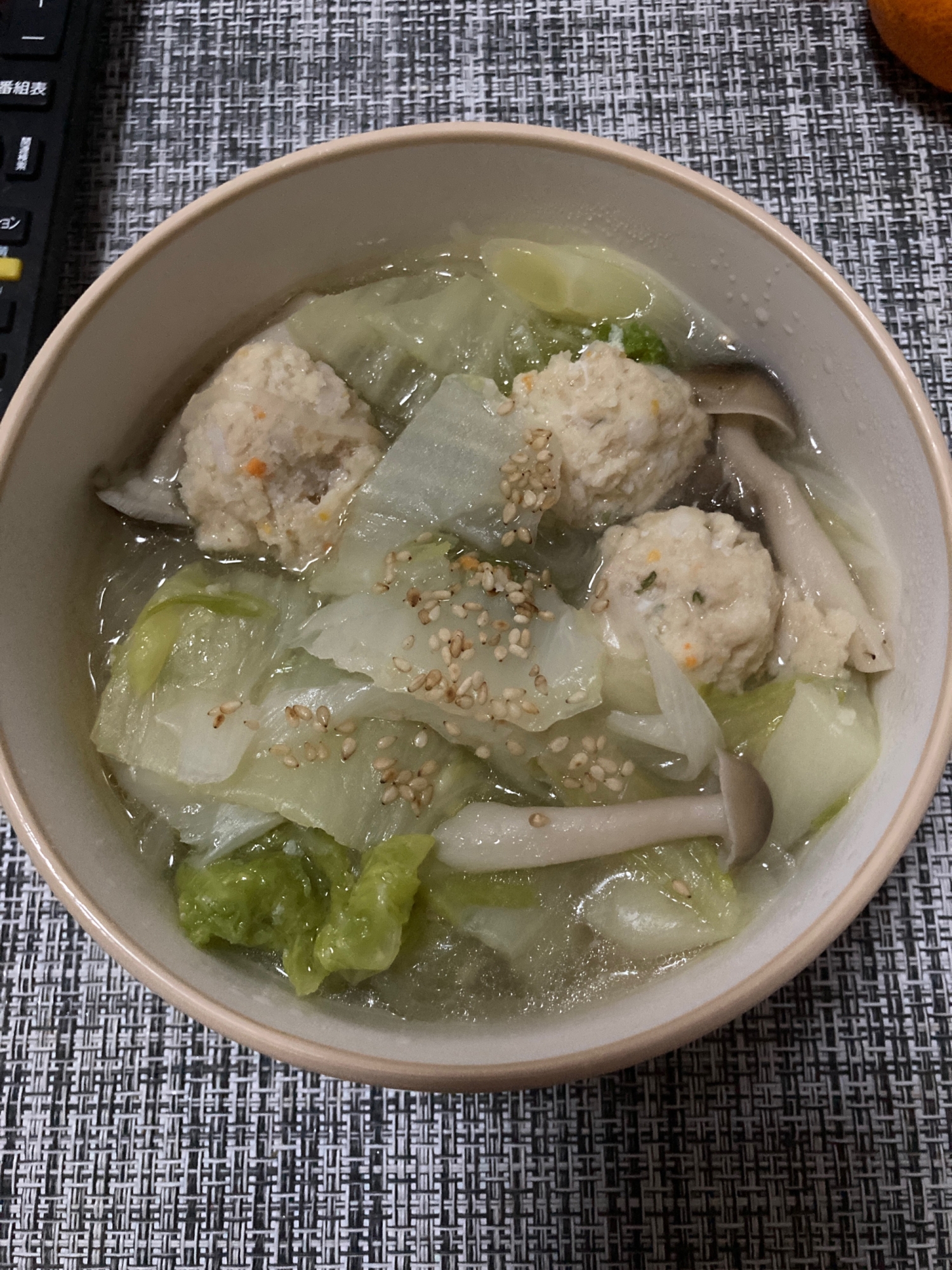 マロニー　鶏ガラで簡単中華スープ