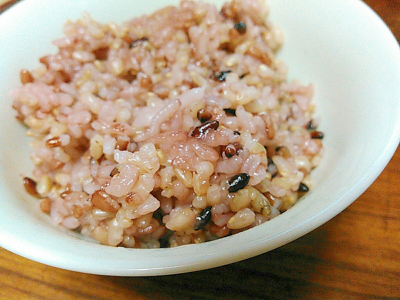 古代米たっぷりご飯