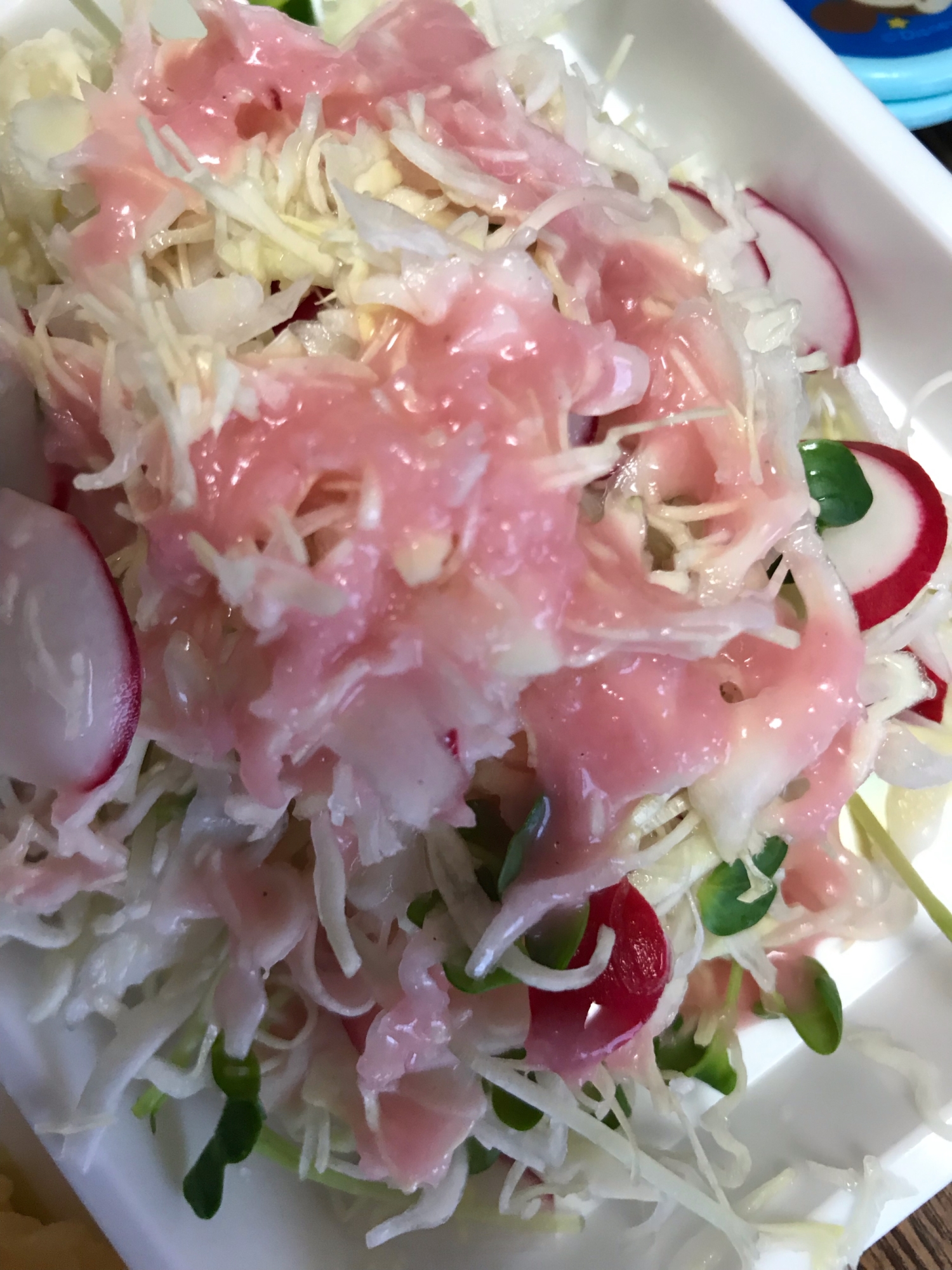 ラディッシュとキャベツのアマニピンクサラダ レシピ 作り方 By Rママ 楽天レシピ ラディッシュとキャベツのアマニピンクサラダ レシピ 作り方 By Rママ 楽天レシピ
