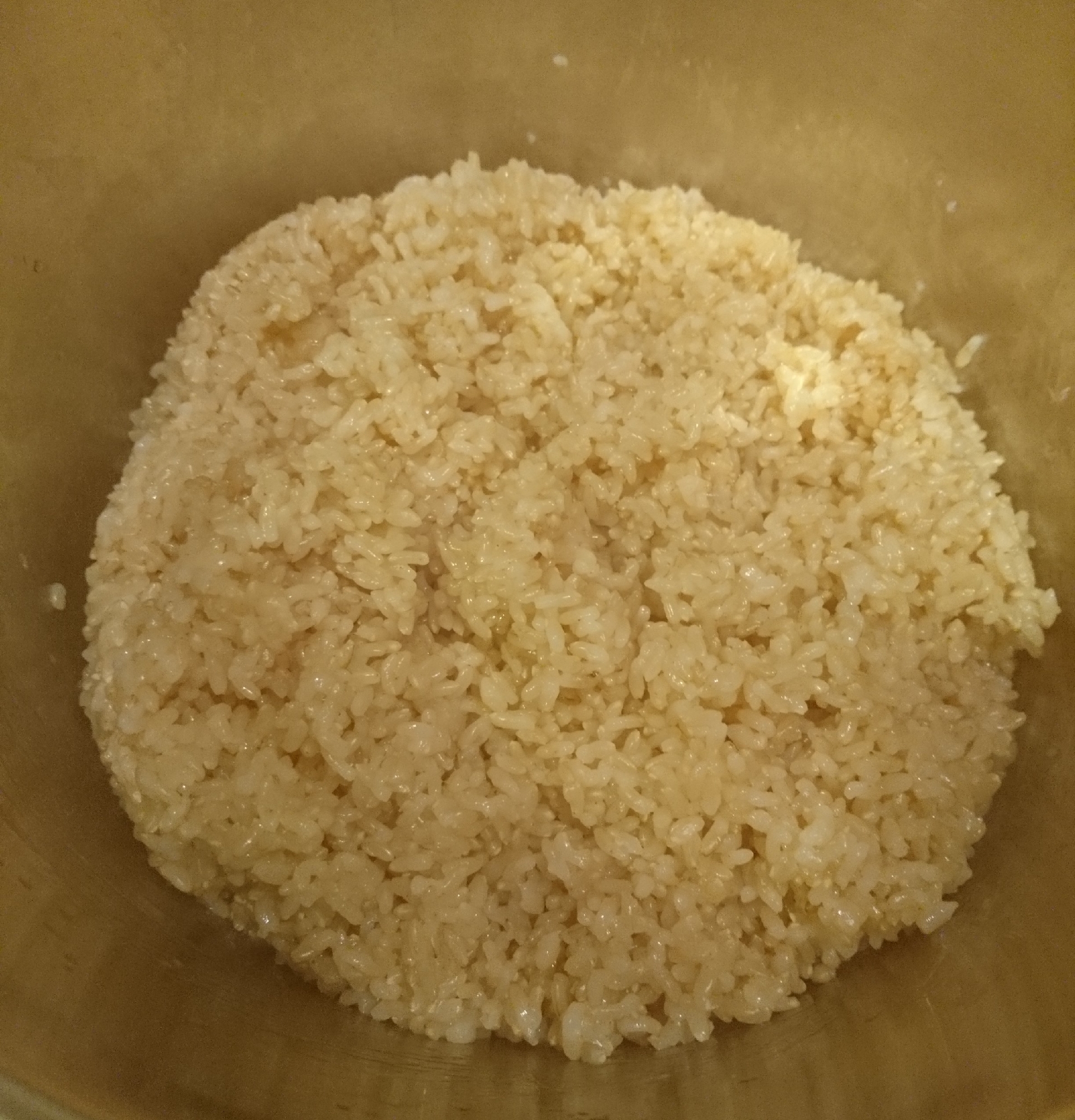 美味しい玄米の炊き方(圧力鍋)