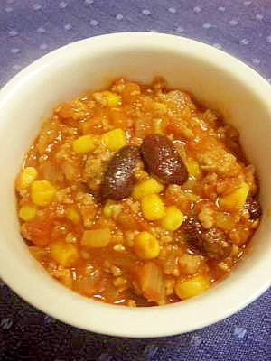 子供も食べられる☆チリコンカン