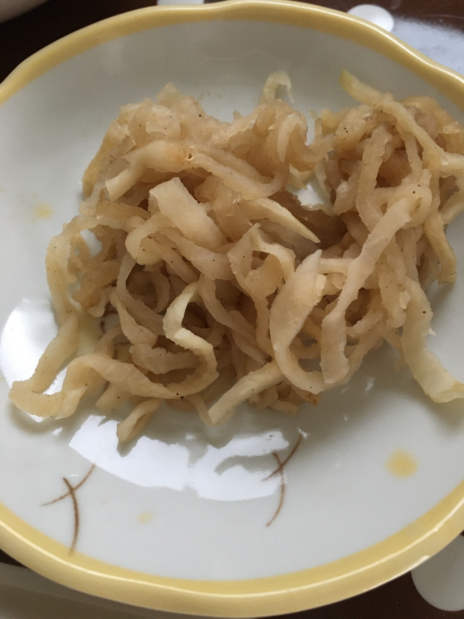 レンジで簡単☆切り干し大根の煮物