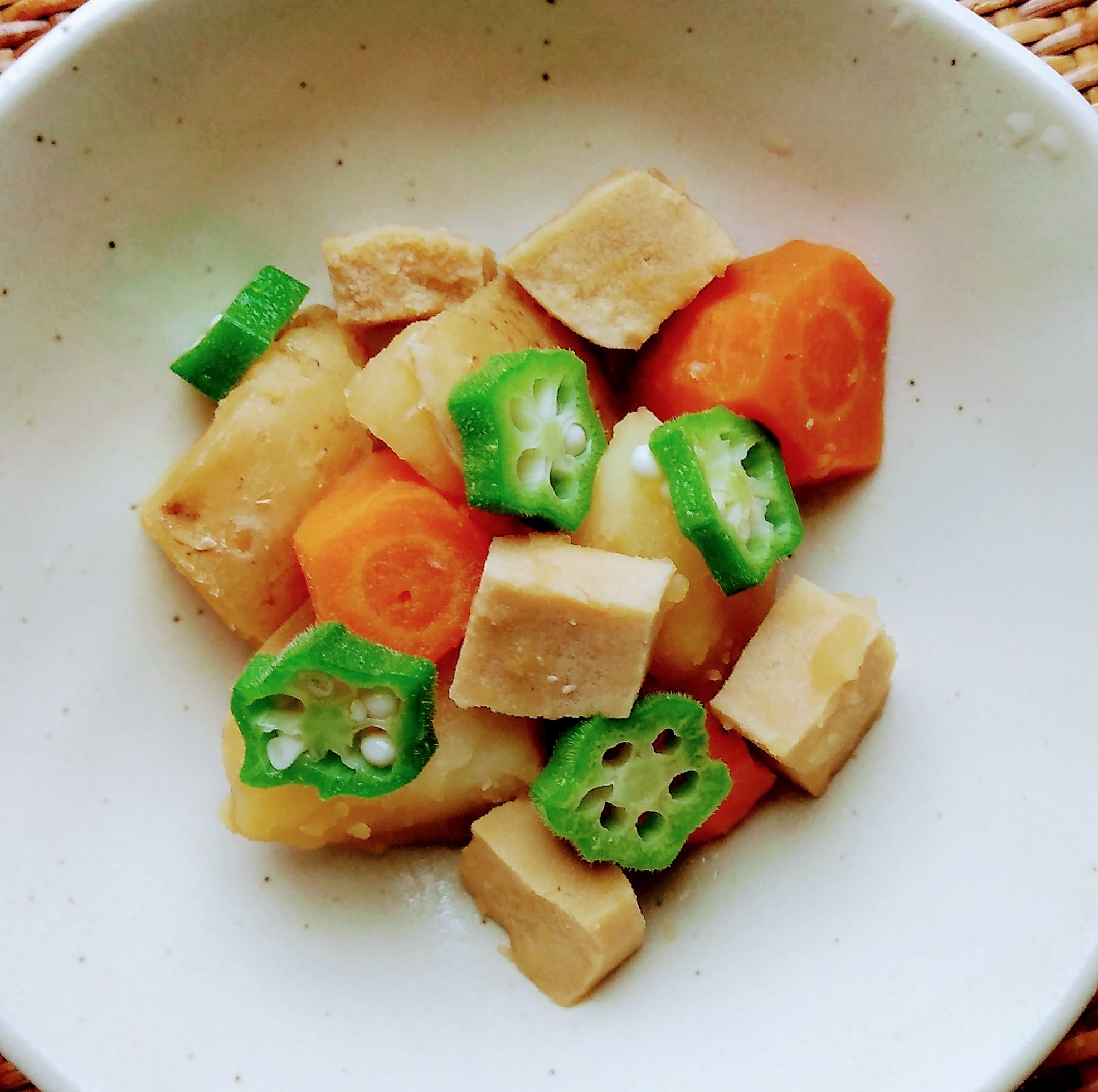 じゃがいも・高野豆腐の煮物