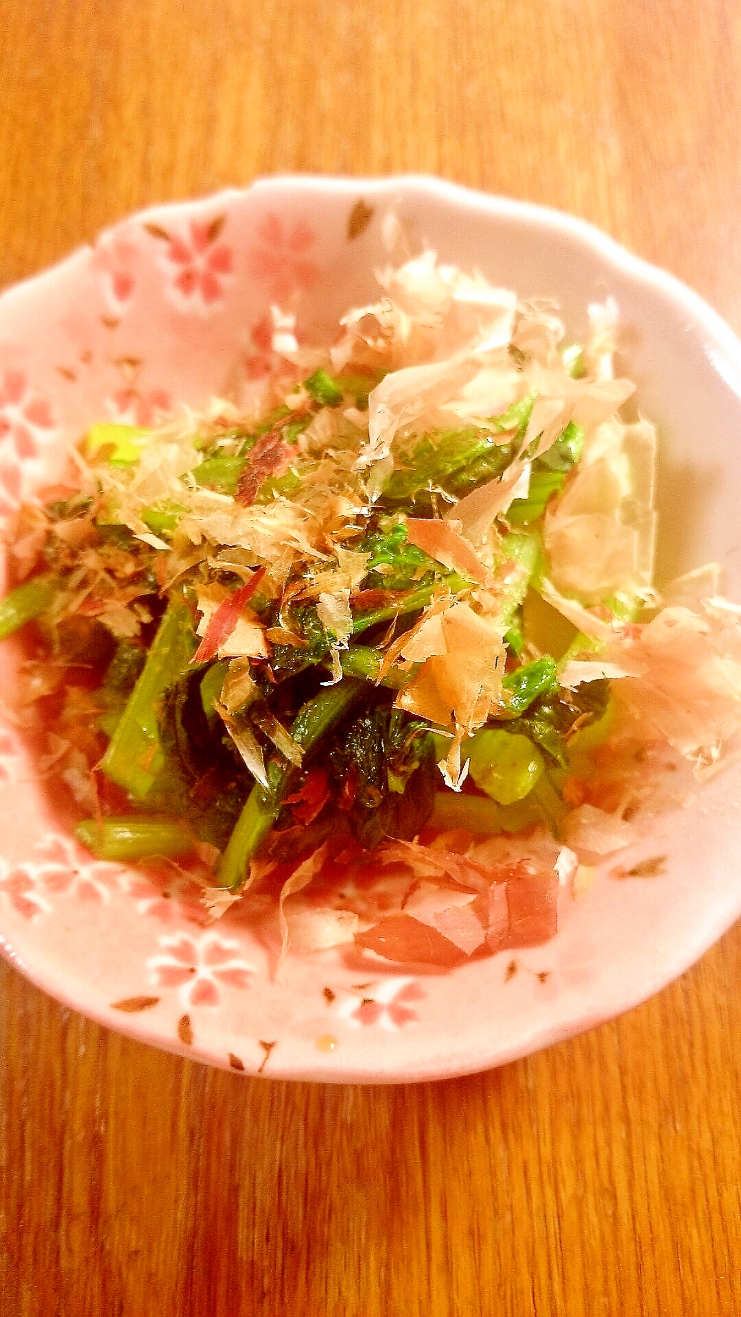 小松菜とポン酢の和え物