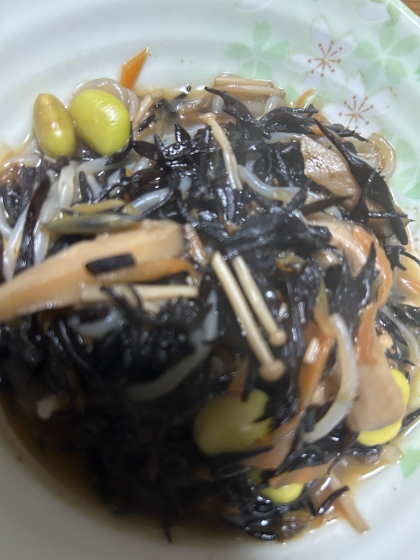 ひよこ豆とひじき煮