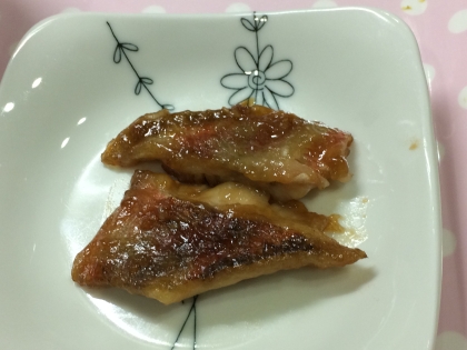 ご飯が進む美味しさ☆赤魚の照り焼き