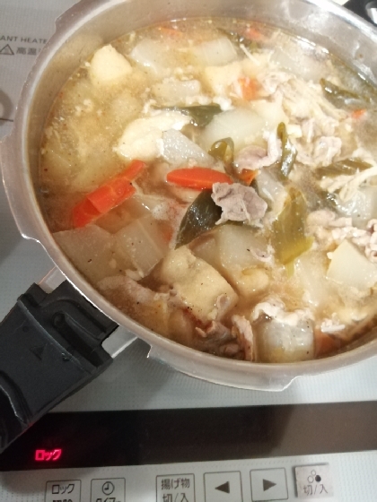 冬にほっこり温かいスープですね(*^^*)ごちそうさまでした!