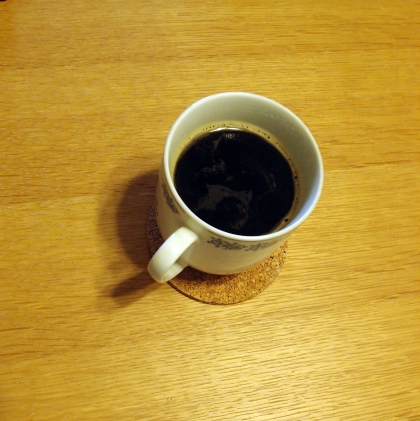 ハチミツ黒蜜入りコーヒー