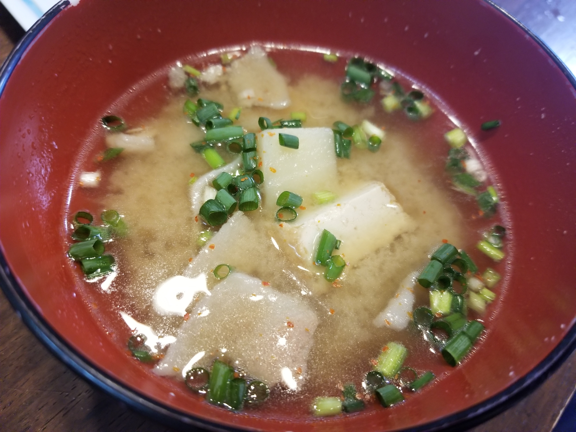 具だくさん☆豚肉とじゃがいものお味噌汁