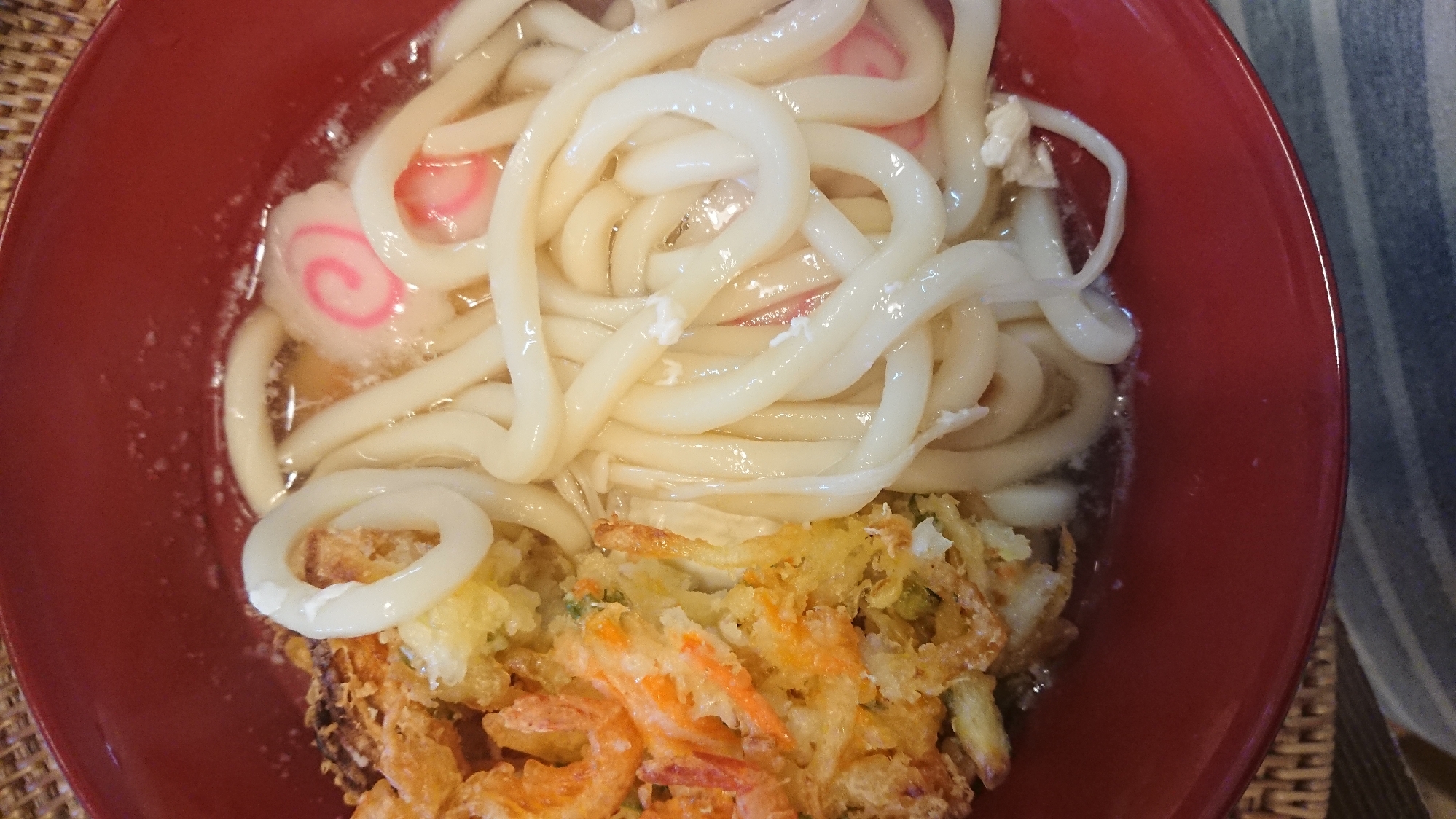 えびかき揚げのうどん