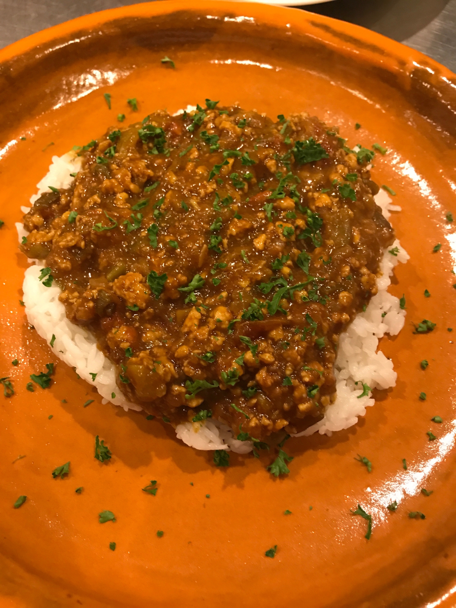 水なし！野菜たっぷりヘルシー鶏挽肉のキーマカレー