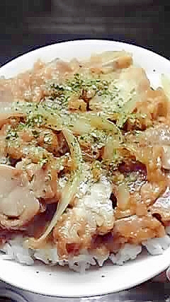 超簡単！！甘辛我が家のから揚げ丼＾０＾