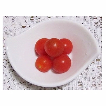 冷やしミニトマト（塩レモン風味）