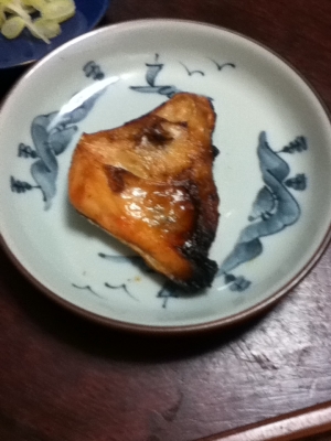 鮭の生姜味噌焼き