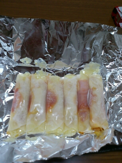 ベーコンで代用したせいか、べちゃっとしちゃいました(>_<)
でも味はとっても美味しかったです！また作ります～♪