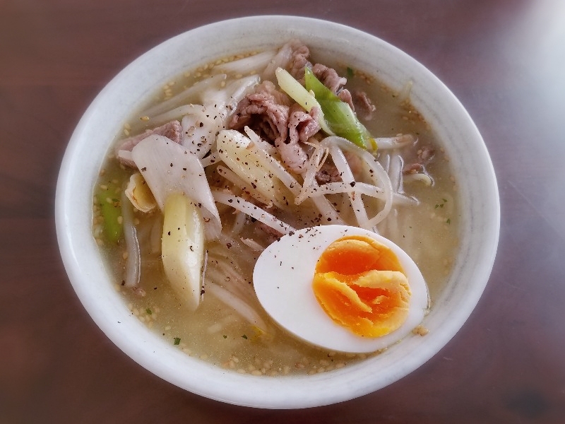 豚もやし塩ラーメン