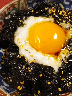 長芋焼き海苔卵