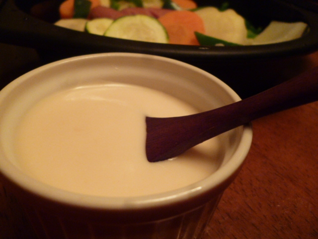 味噌とヨーグルトのマヨネーズ風ヘルシーソース