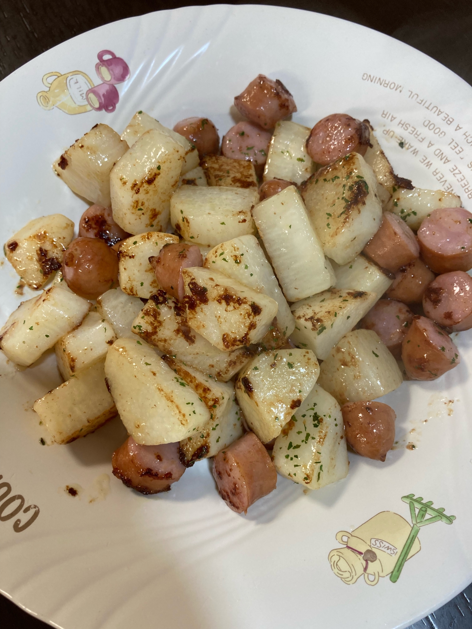 長芋シャキシャキソテー