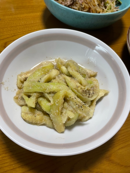 白だしで簡単!! 焼きナスの煮びたし★