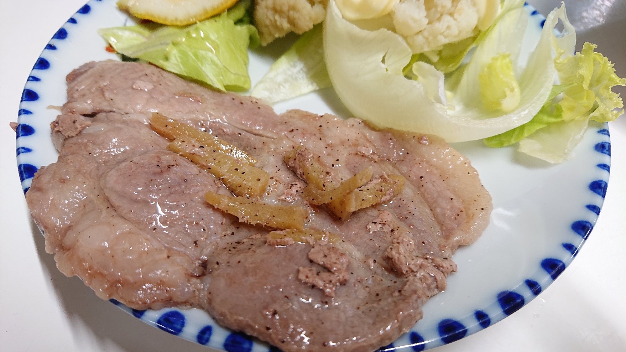 シンプルな生姜焼き＊