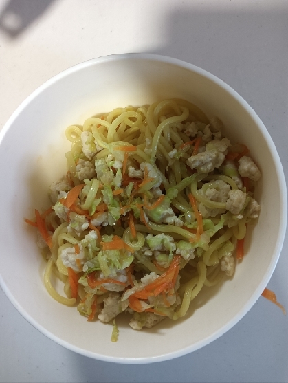 ネギ塩焼きそば