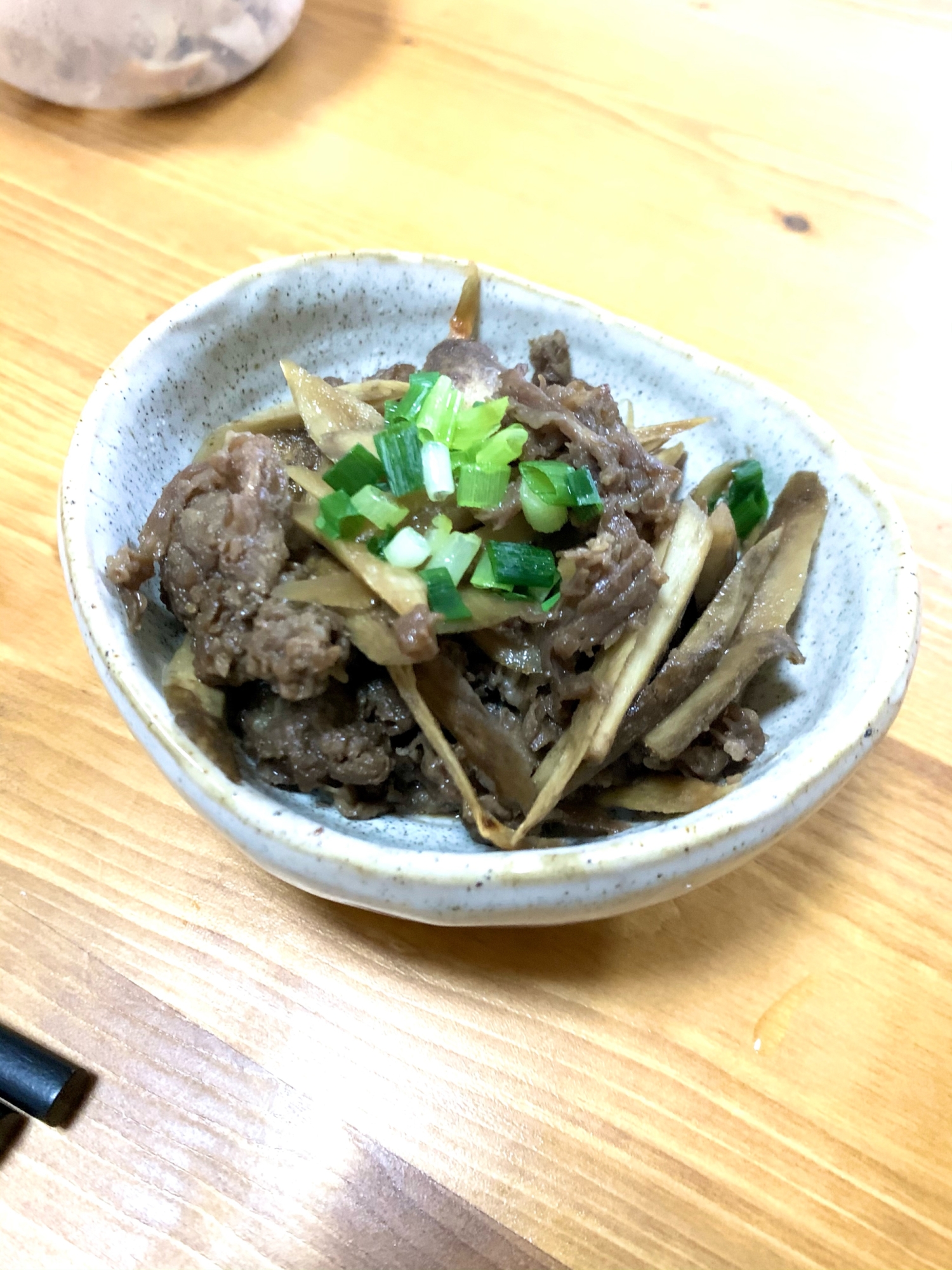 ご飯がすすむ！牛ごぼう