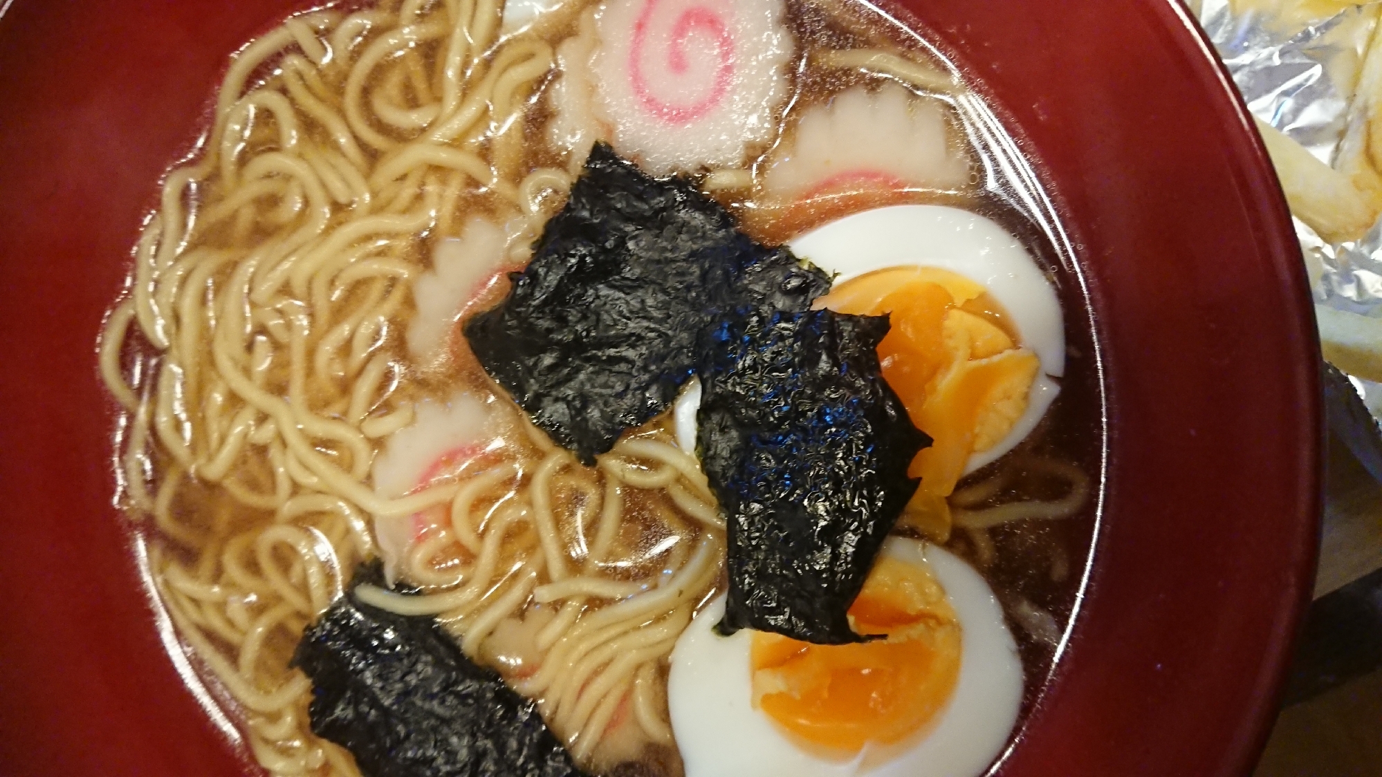 のりの鶏ガラ醤油ラーメン