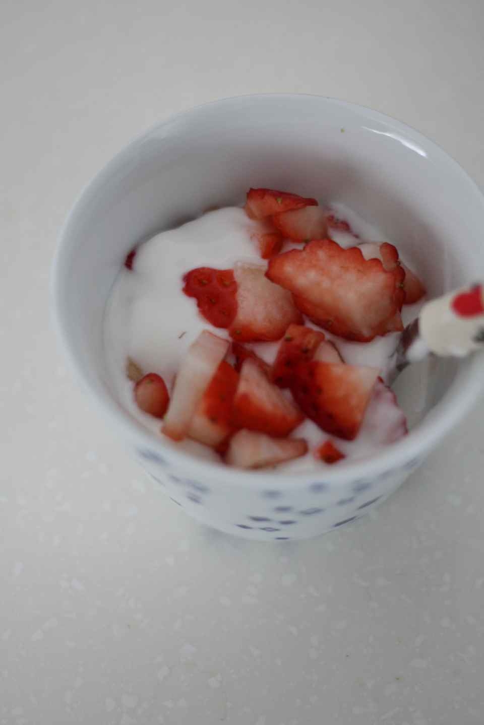 1歳からの離乳食 いちごヨーグルト レシピ 作り方 By Kumiko3 楽天レシピ
