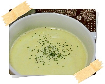 枝豆のポタージュスープ