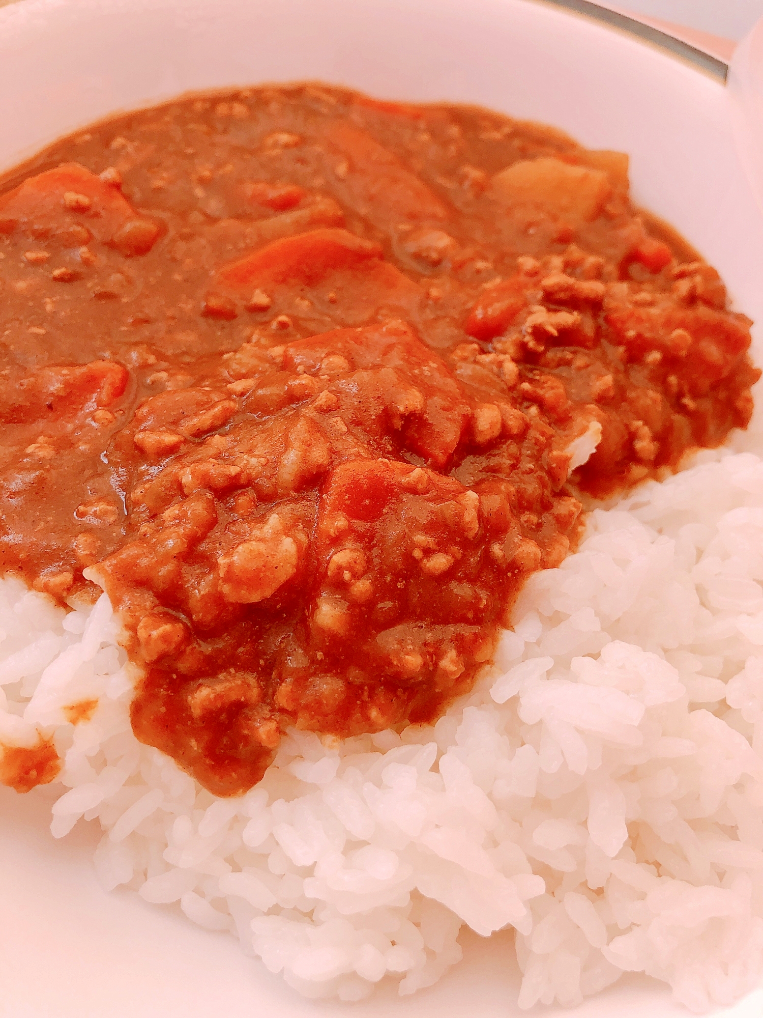 豚ひき肉のカレー！マサラマサール トリピッピー♪♪