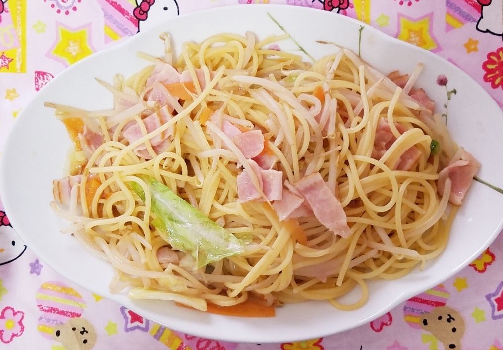 鍋キューブで簡単！鶏だしうま塩パスタ