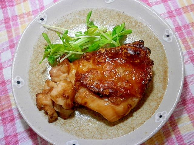 魚焼きグリルで！ガーリックチキン