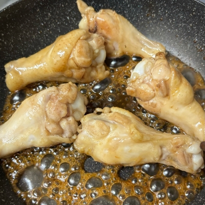 手羽元の簡単照りうま焼き☆至高の手羽照り焼き☆