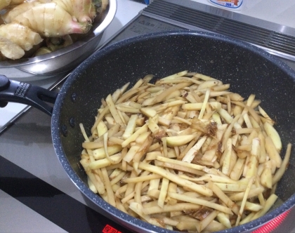 大量消費にも◎さっぱり☆生姜の佃煮