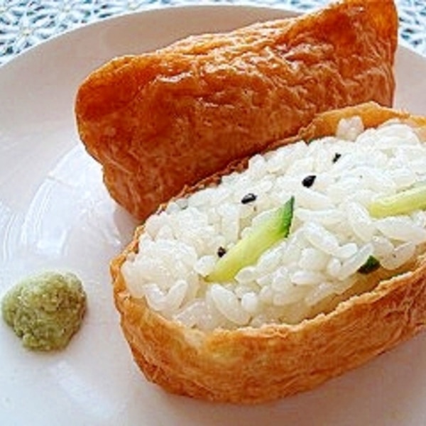 ツンと旨い わさびいなり寿司 レシピ 作り方 By Umenohanahana 楽天レシピ ツンと旨い わさびいなり寿司 レシピ 作り方 By Umenohanahana 楽天レシピ