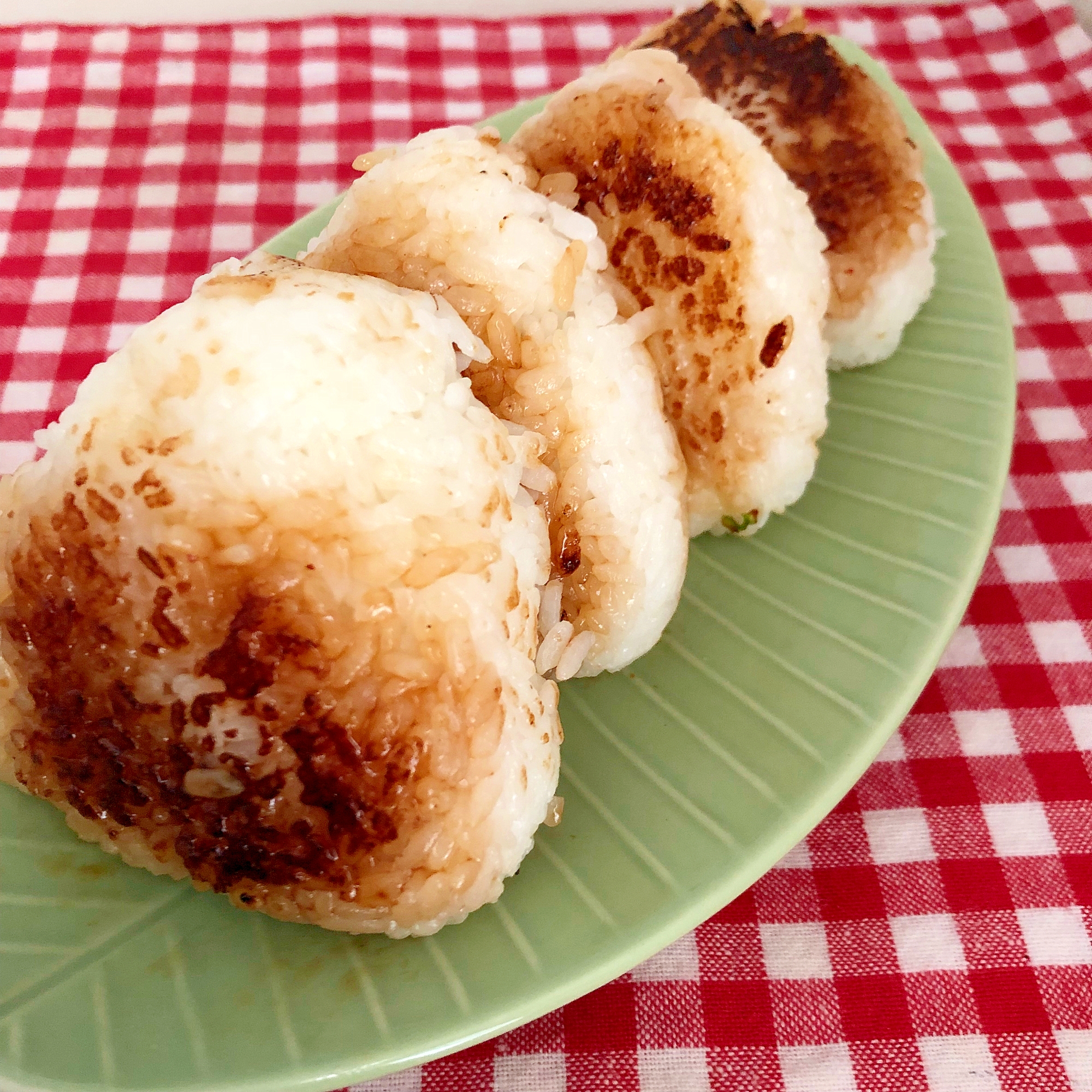 ガーリック焼きおにぎり☆