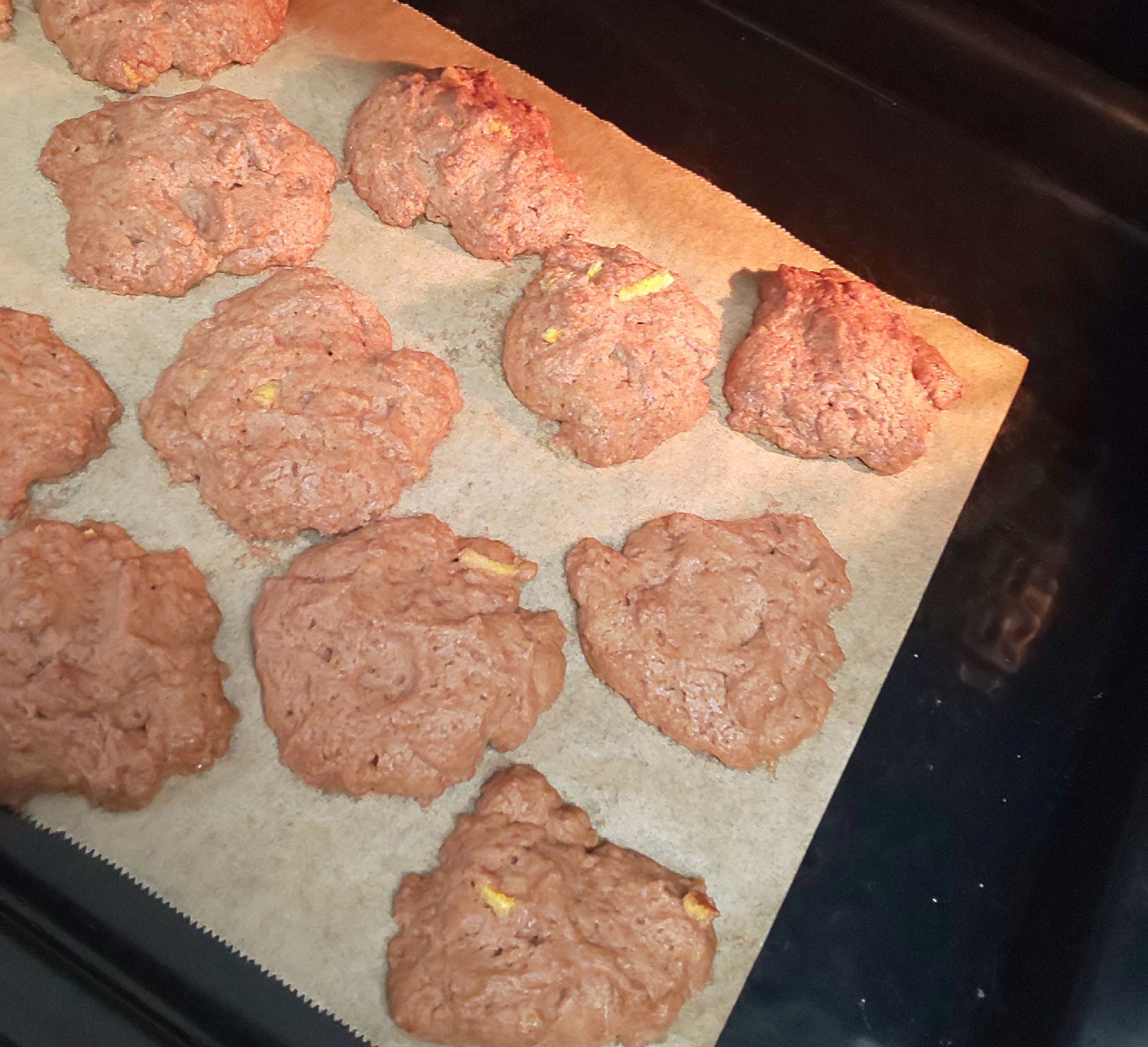 バレンタイン オレンジピールのココアクッキー レシピ 作り方 By とらねこのぱせり 楽天レシピ
