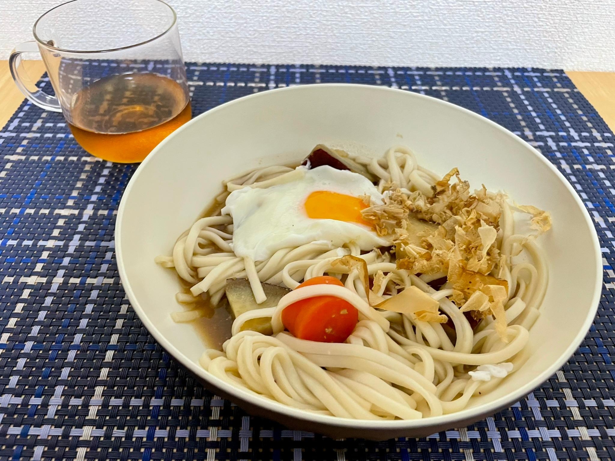 フライパンだけの簡単調理！味噌うどん