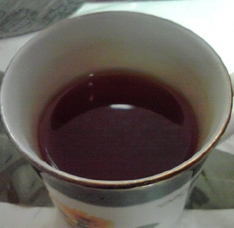プルーン紅茶