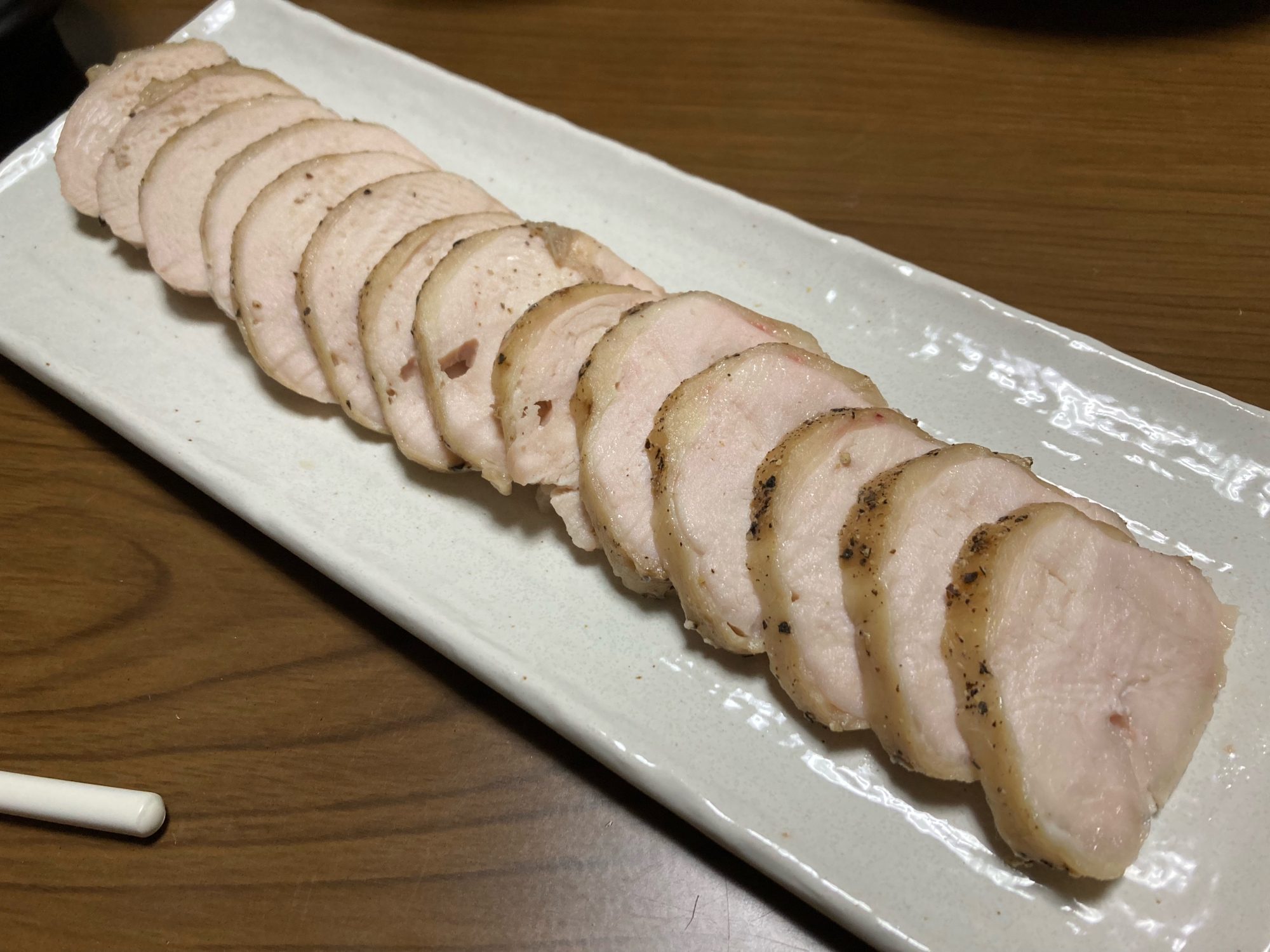低温調理器で簡単鶏ハム