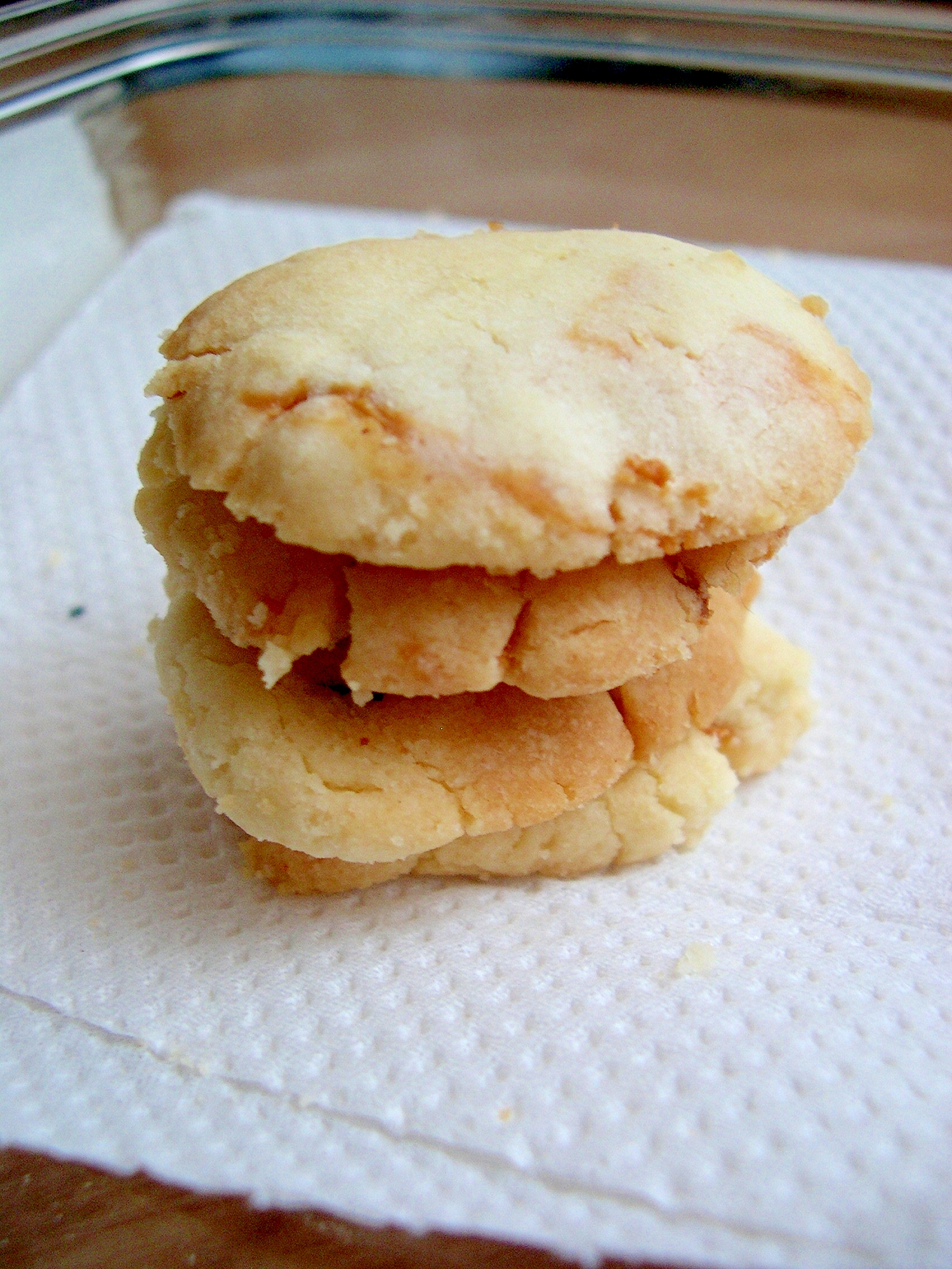 簡単ビニール袋でピーナッツバタークッキー